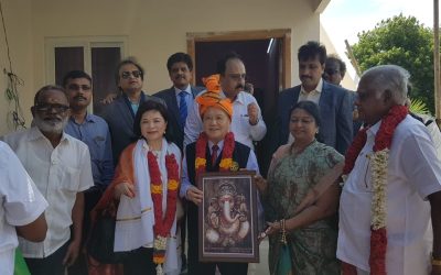 PRIP Gary Huang visit to Kuyilkuppam