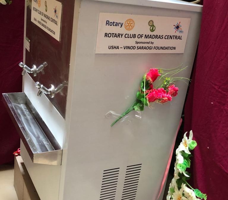Water Cooler and Filtration Unit @ School