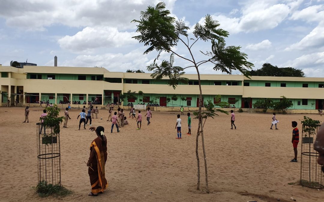 Happy School Project Review at Govt Higher School, Kathivakkam, Ennore