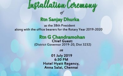 Installation of 2019-20 team